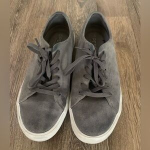 Gray Suede Sperry Sneakers